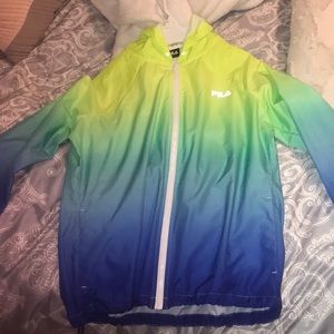 Fila sports ombré windbreaker